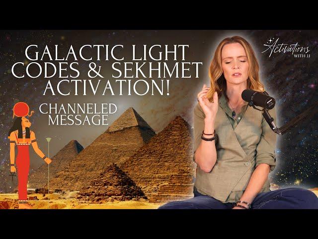 Galactic Light Codes & Sekhmet Activation | Channeled Message