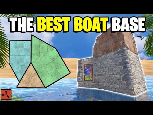 The BEST Solo/Duo Boat Base In RUST - *NEW* Base Design (2024)