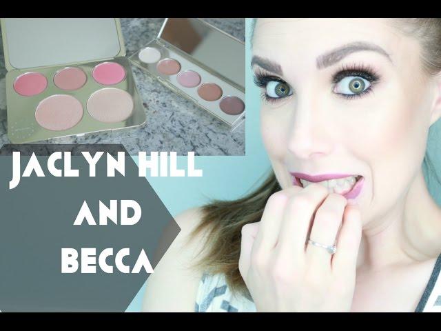 Jaclyn Hill and Becca Champagne Collection First Impressions Review, Value Comparison, and Swatches!