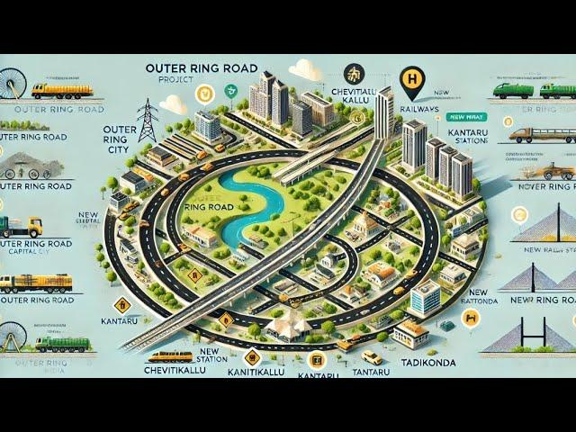 Amaravathi outer ring road details