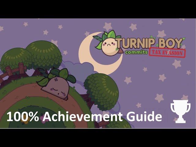 Turnip Boy Commits Tax Evasion 100% Achievement Guide and Walkthrough