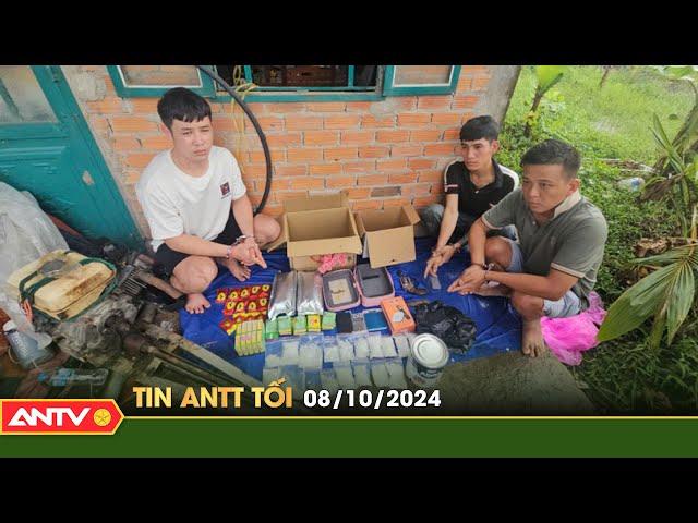 Tin tức an ninh trật tự nóng, thời sự Việt Nam mới nhất 24h tối ngày 8/10 | ANTV