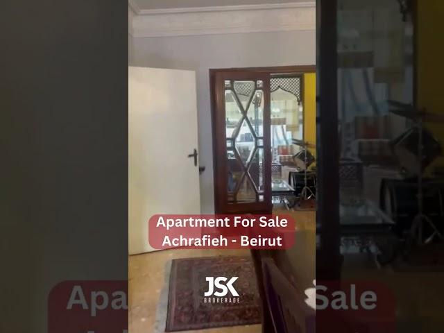 Fully Renovated & Furnished Apartment For Sale in Sassine Achrafieh