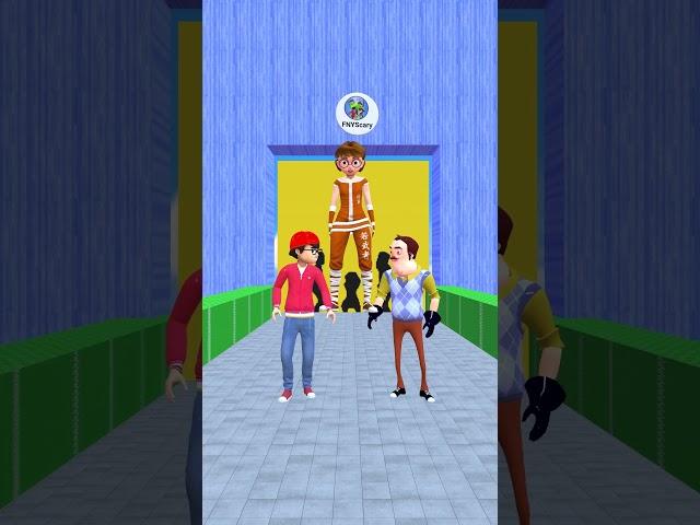 Perfect Puzzle Challenge Who Will Tani Choose Nick vs Neighbor in Scary Teacher 3D