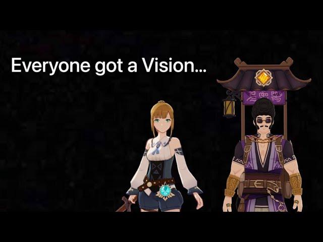 What if Everyone in Teyvat got a vision? (Genshin Impact)