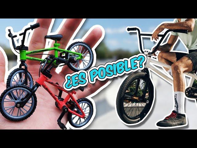 trucos de BMX en FINGERBMX | ¿podré imitarlos? | R2ARTUR