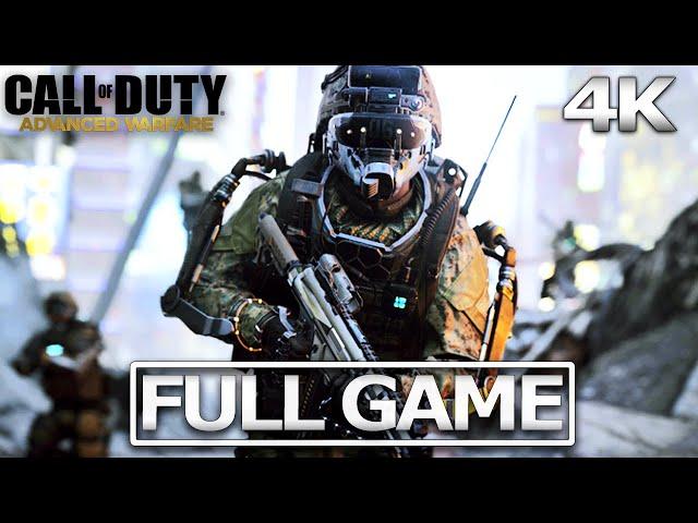 Call of Duty: Advanced Warfare Veteran Difficulty Full Walkthrough / No Commentary 【FULL GAME】4K UHD