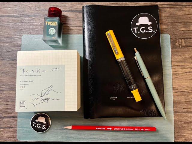 The Gentleman Stationer Unboxing - TWSBI Eco, Midori, Laconic Notebooks