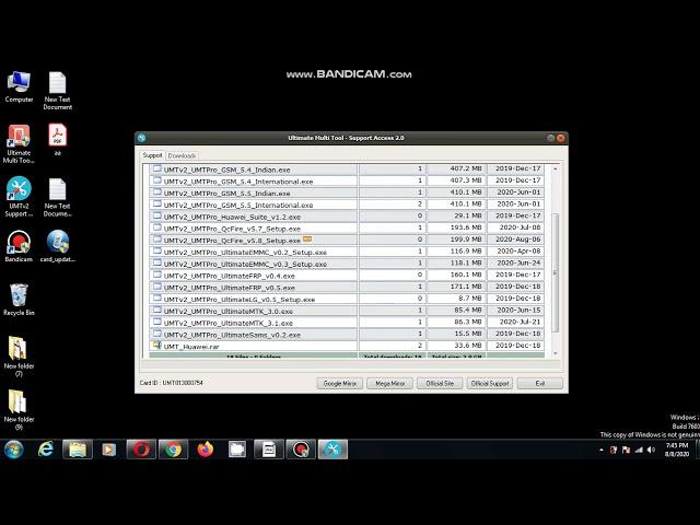 umt emmc activation & update process