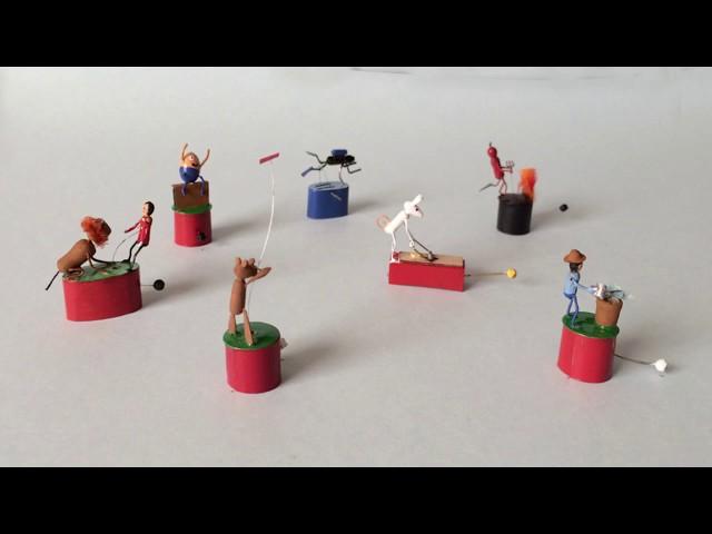 A mini-animation of St Leger Automata - Devon Guild of Craftsmen