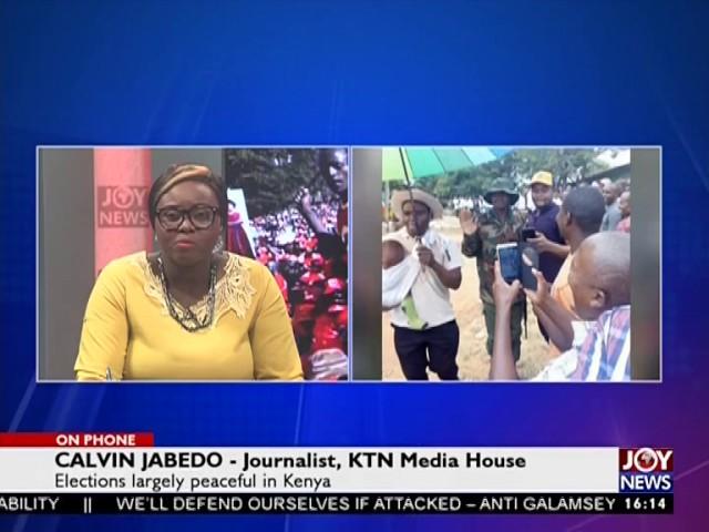 Elections largely peaceful in Kenya - The Pulse on JoyNews (8-8-17)