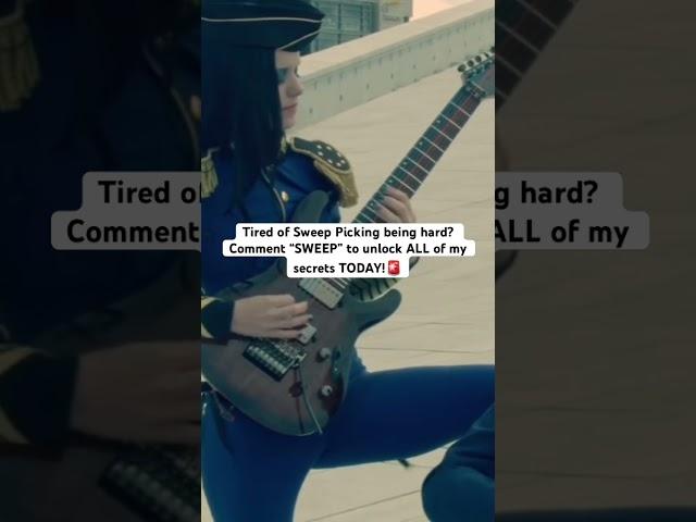 Comment “SWEEP” for link! #guitarshred #classicalguitar #neoclassical #shredguitar #guitar #music