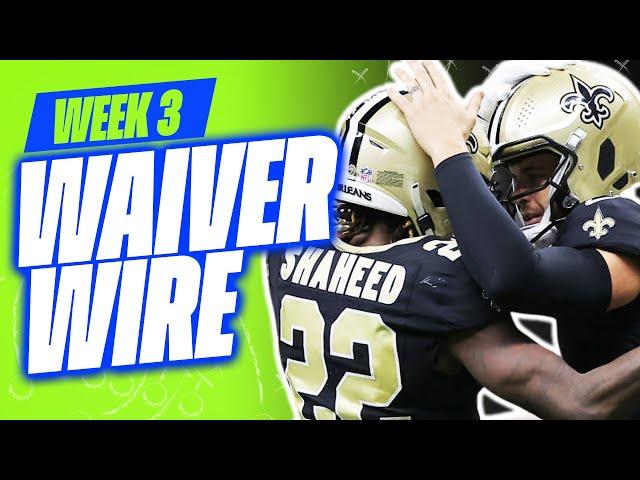 TOP 25 Waiver Wire Targets for Week 3 - 2024 Fantasy Football Advice