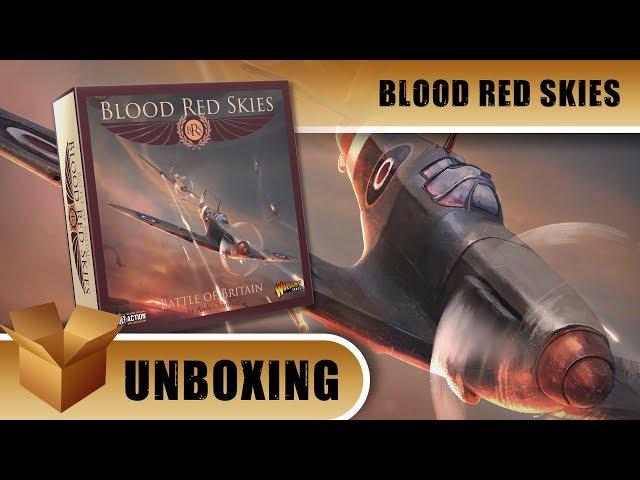 Blood Red Skies Unboxing: Starter Set