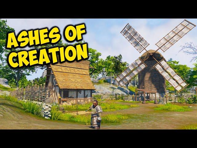 Ashes of Creation NEW MMORPG! Beginner Gameplay