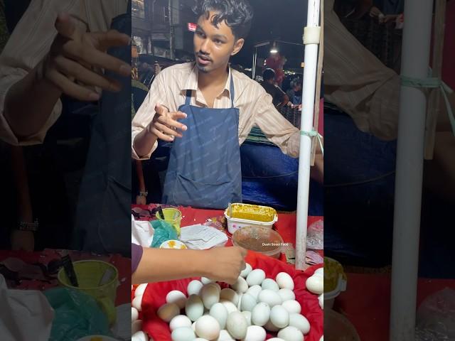 Healthy Boiled Egg With Unique Salad | Healthy Street Food #shorts #streetfood