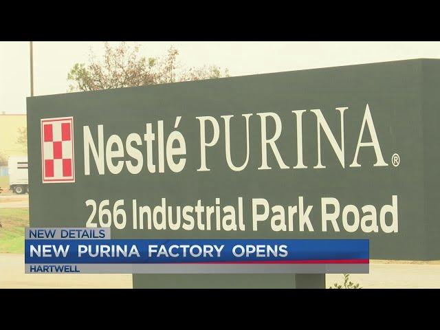 New Purina factory opens in Hartwell