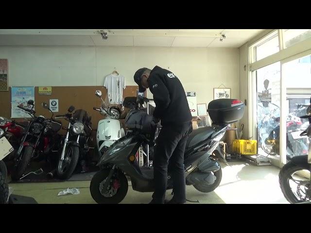 GP125　メーター交換