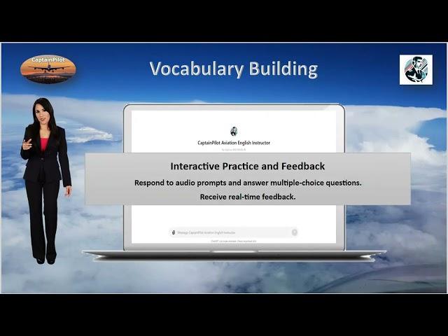 CaptainPilot AI Instructor Vocabulary Building