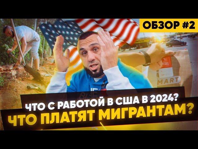 Что с РАБОТОЙ в США в 2024 на ДОСТАВКЕ? Что платят мигрантам?