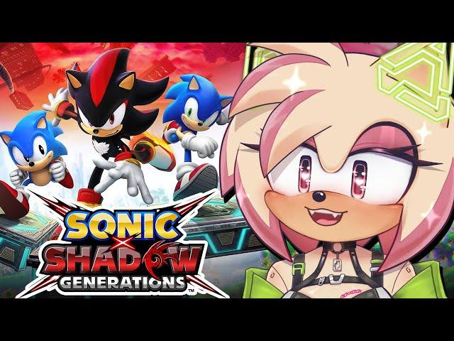 【SONIC X SHADOW GENERATIONS】It's TIMMEEEEE!!! 