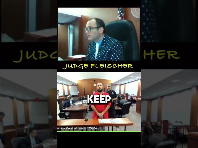 Shortest hearing Ever.  #court #judge #contemptofcourt #bond #judgefleischer #probation