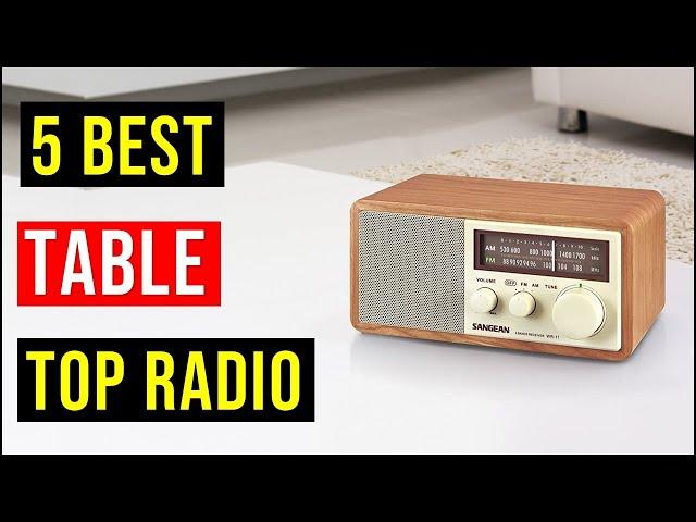 Top 5 Best Tabletop Radio in 2022-23 | Best Tabletop Radio - Reviews