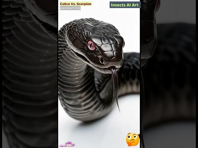Cobra vs Scorpion Fight Animation | Insects AI Art | 166