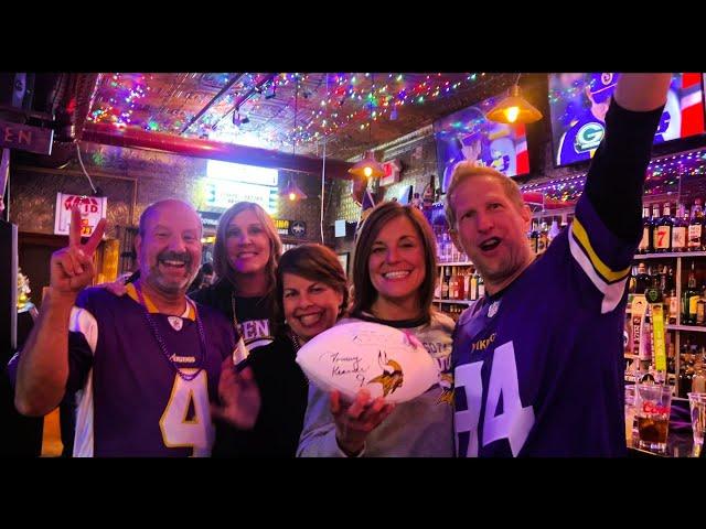 *Lucky Winner Game Ball Tommy Kramer & Ed McDaniel @ Ziggy's* 12-29-2024