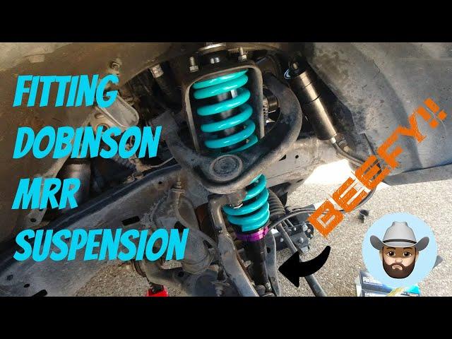 Fitting Dobinson MRR suspension to my 120 Prado! #dobinson #4wdmods #liftkit