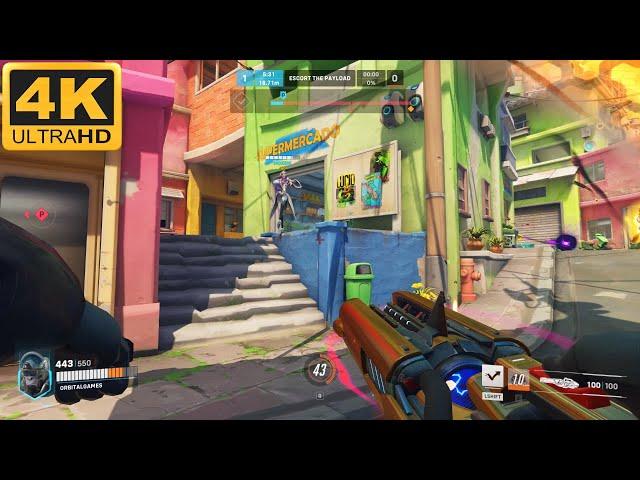 Overwatch 2 Gameplay (No Commentary) 4K