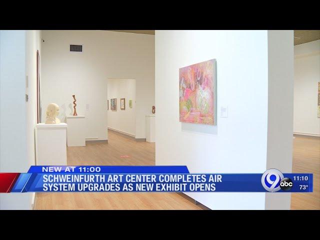 Schweinfurth Art Center completes air system upgrades as new exhibit opens