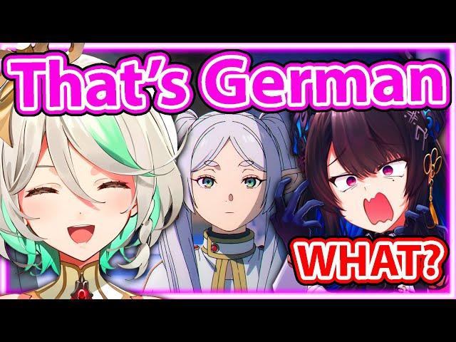 Cecilia Confused Nerissa With German Word and Talked About Frieren 【Hololive】