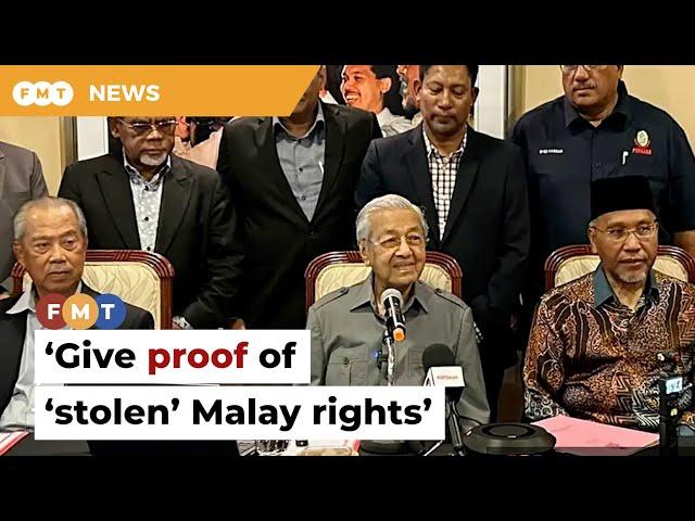 Umno veteran to Dr M: Give proof of ‘stolen’ Malay rights