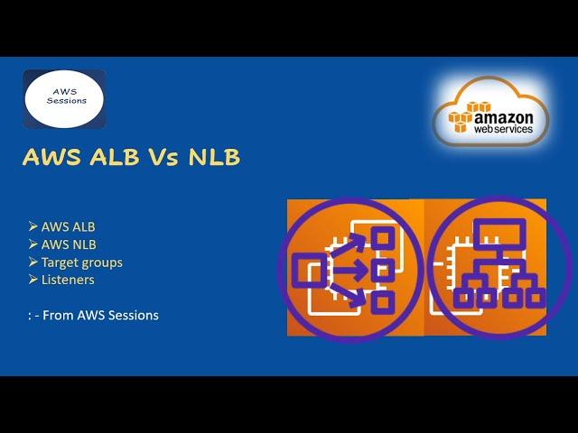 AWS ALB Vs NLB | Network Load Balancer | Application Load Balancer | AWS Sessions | Demo