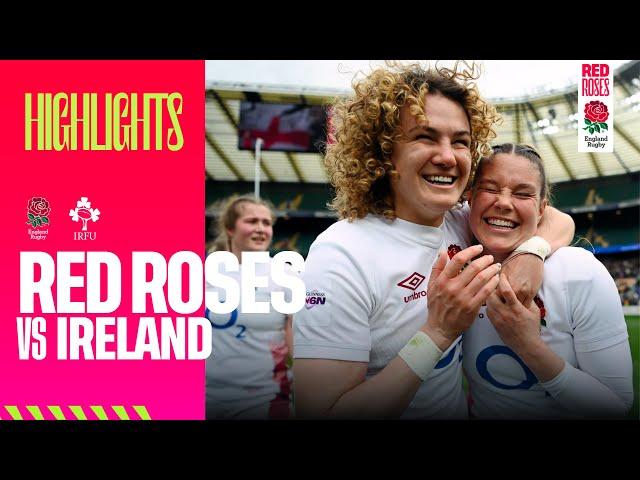 THEY SCORED 14 TRIES | Red Roses v Ireland highlights