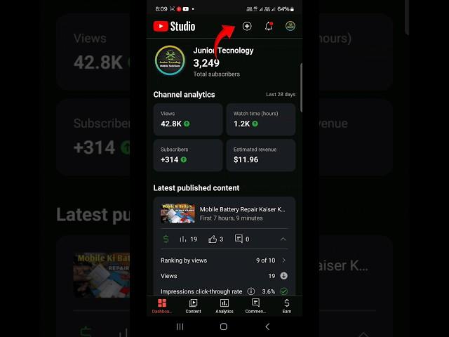 YT Studio New Update 2024 #juniortecnology #shorts