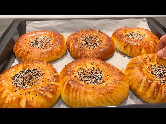 Nane Roghani Afghan Bread Recipe طرز تهیه نان روغنی افغانی بسیار نرم مقوی و خوشمزه