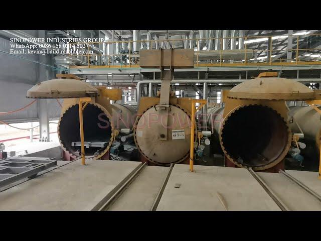 Fiber cement board production line - Autoclave