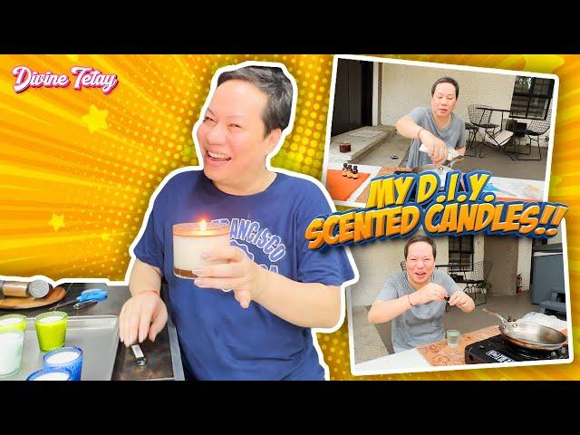 PANG BAWAS GASTOS DIN 'TO! MY D.I.Y. SCENTED CANDLES. | DIVINE TETAY