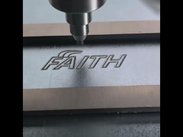 Customize your brand logo with our pneumatic marking machines!#MarkingMachine #DotPeenMarkingMachine