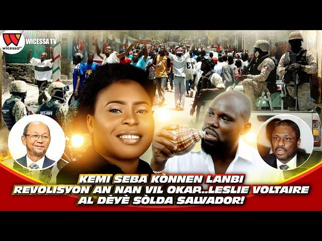 CPT sou goumen..Leslie Voltaire Ale Salvador..Blackwater ak 3 Elikoptè..Kemi seba pale ak Viv Ansanm