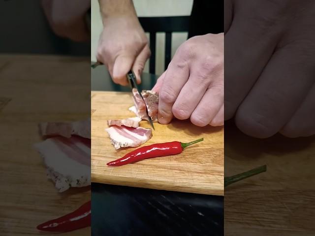 внимание, нарезка,сало ️️️перчик #shortsvideo #shortsyoutube #youtube #hotpepper #pepper #like