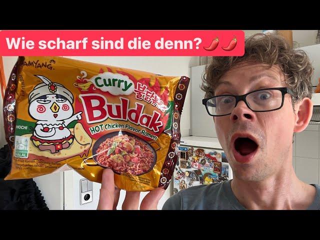 Hilfe ich koche: Samyang Buldak Curry Hot Chicken Ramen im Test!