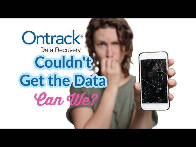 OnTrack Data Could Not Recover this iPhone, Can iPad Rehab?