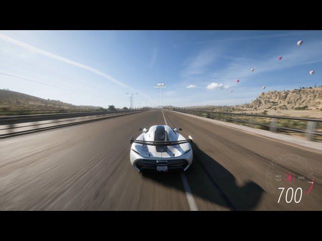 FORZA HORIZON 5 || KOENIGSEGG JESKO WORLD RECORD || 700 KM/H 436 Mph TOP SPEED RECORD |