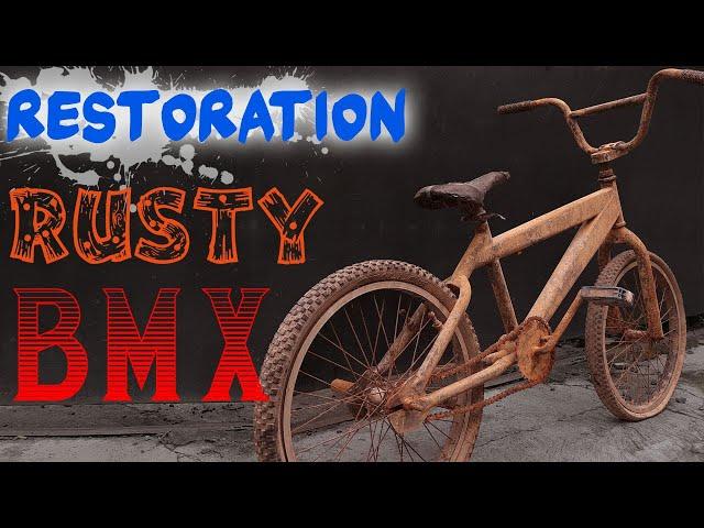 Rusty BMX Complete Restoration