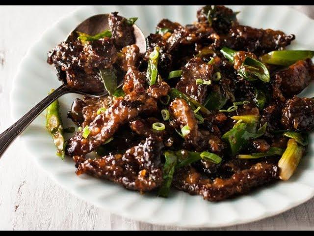 Crispy Sticky Mongolian Beef