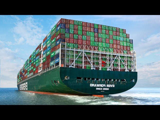 Life Inside the World's Largest Container Ships Ever Created - History of Ships Documentary