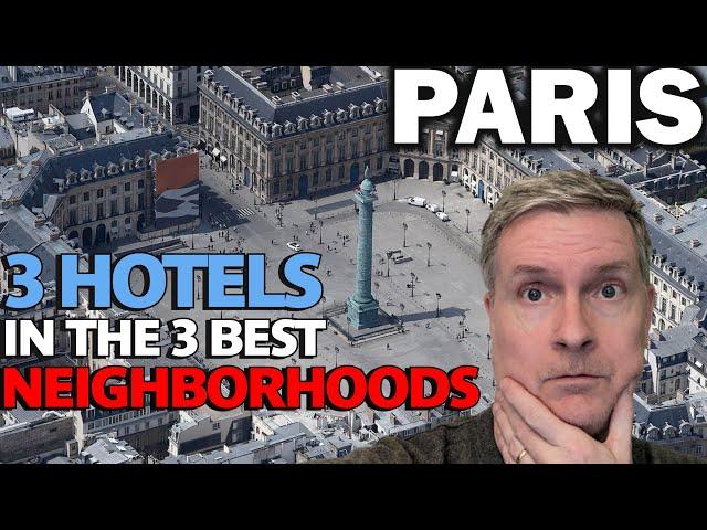 3 great boutique hotels in the top 3 neighborhoods to stay at, in Paris in 2023